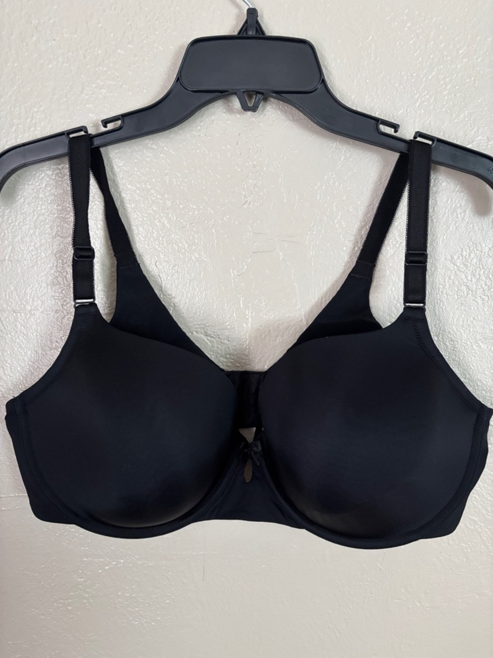Torrid Curve 360 Back Smoothing Lightly Lined Underwire Tshirt Bra Black 40DD